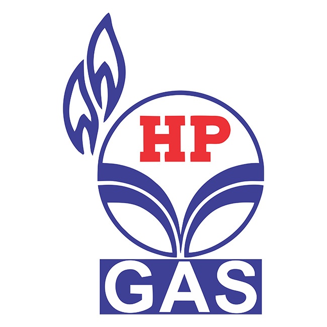 Hp gas logo EPS high quality image