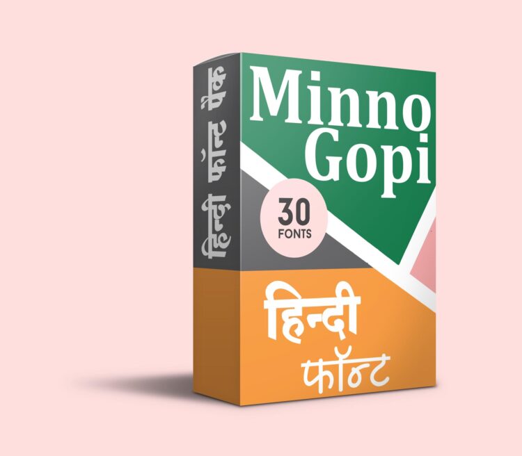 Minno Gopi Hindi Font Pack
