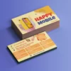 Mobile repairing and mobile shop front back business card template 250422
