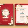 Wedding card template 030422