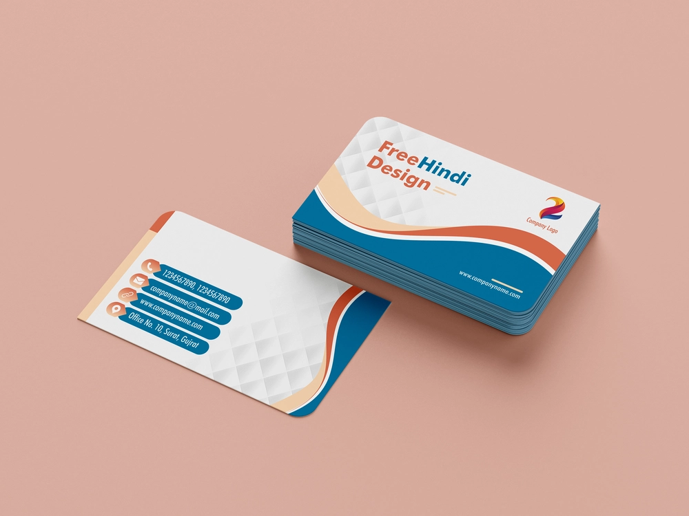 Download business card template cdr file 170722
