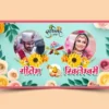 FHD_Wedding bride and groom photo flex banner template cdr and psd file download_170223