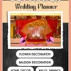 Flower decoration and wedding planner roll up banner 070523