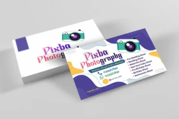Photography and studio business card template 140623
