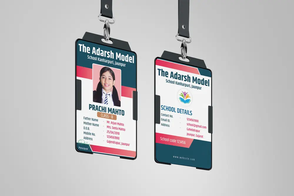 Student ID Card template 300623