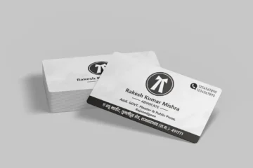 Professional Advocate Visiting Card Template 060823