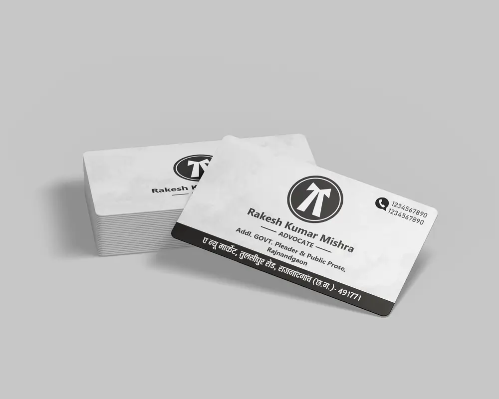 advocate visiting card design free