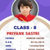 SCHOOL ID CARD 180823 Student ID Card Template For School 180823