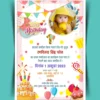 Birthday invitation card template 080923