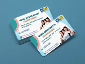 LIC Agent Business card template download 080923