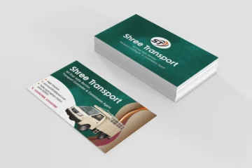 Transporting business card template free download 091023