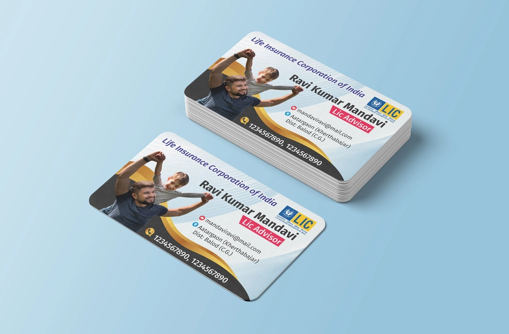 Lic Agent Businsess card template download 131223