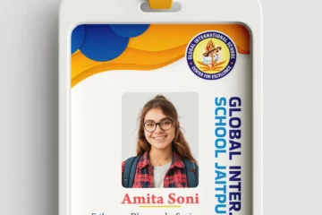 Student id card template cdr and psd file download 170524-min