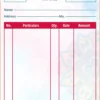 Printing shop bill book template cdr file download 290824
