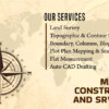 Professional business card template for engineering and construction firms 140924