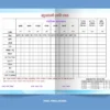 A4 Duplex School marksheet template download 111024