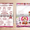 Shadi card matter for screen printing template 301224