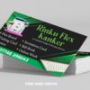 sleek and modern Computer Center & Printing Shop Business Card Template