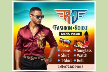 Premium Men Wear Fashion Shop Banner Template 130825